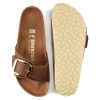 Birkenstock Madrid Big Buckle Oiled Leath | Cognac | Narrow - Women's (1006525)